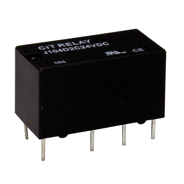J104D2C24VDC.15S CIT Relay and Switch  Signal Relays Up to 2 Amps